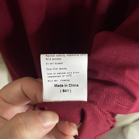 EXLURA Women’s Lace Sleeve Mini Dress Ruffle High Neck Dress Flowy Wedding Guest - Picture 12 of 13